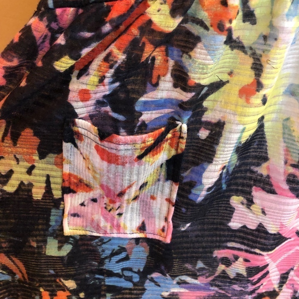 Free People Floral Babydoll style Tank - Picture 4 of 9